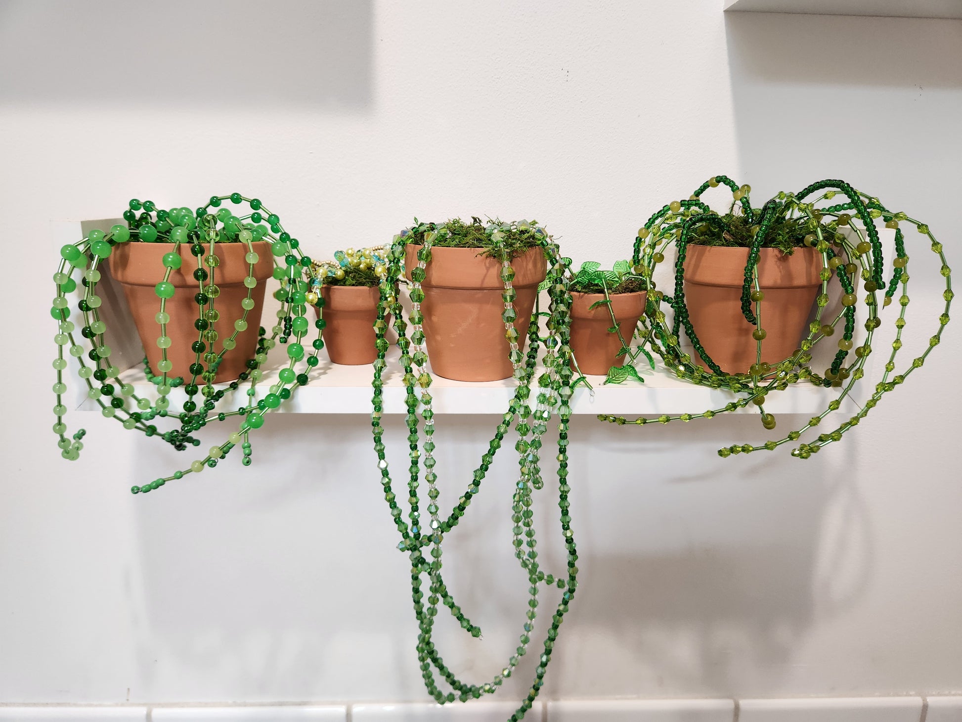 Beaded Spider Plant Faux Bead Plant