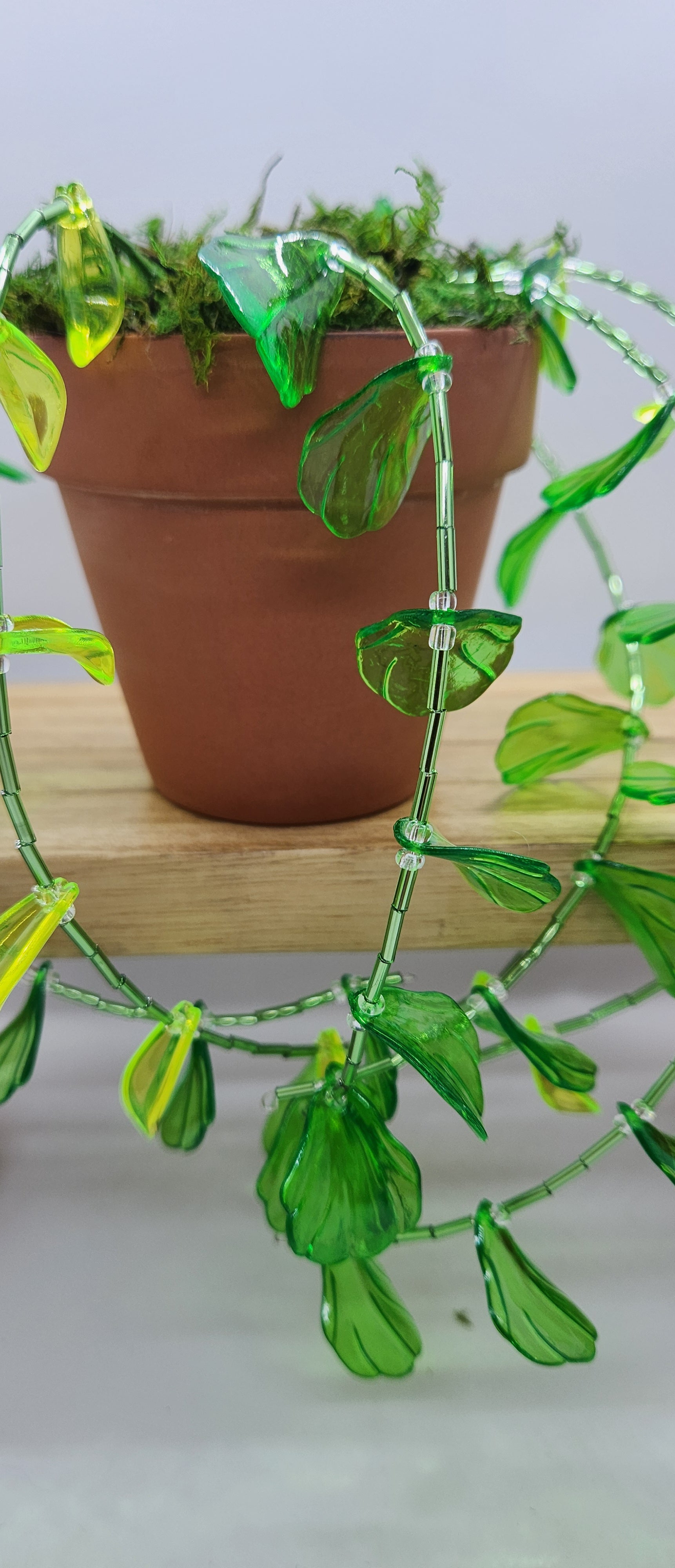 Bead Plant Faux Beaded Plant