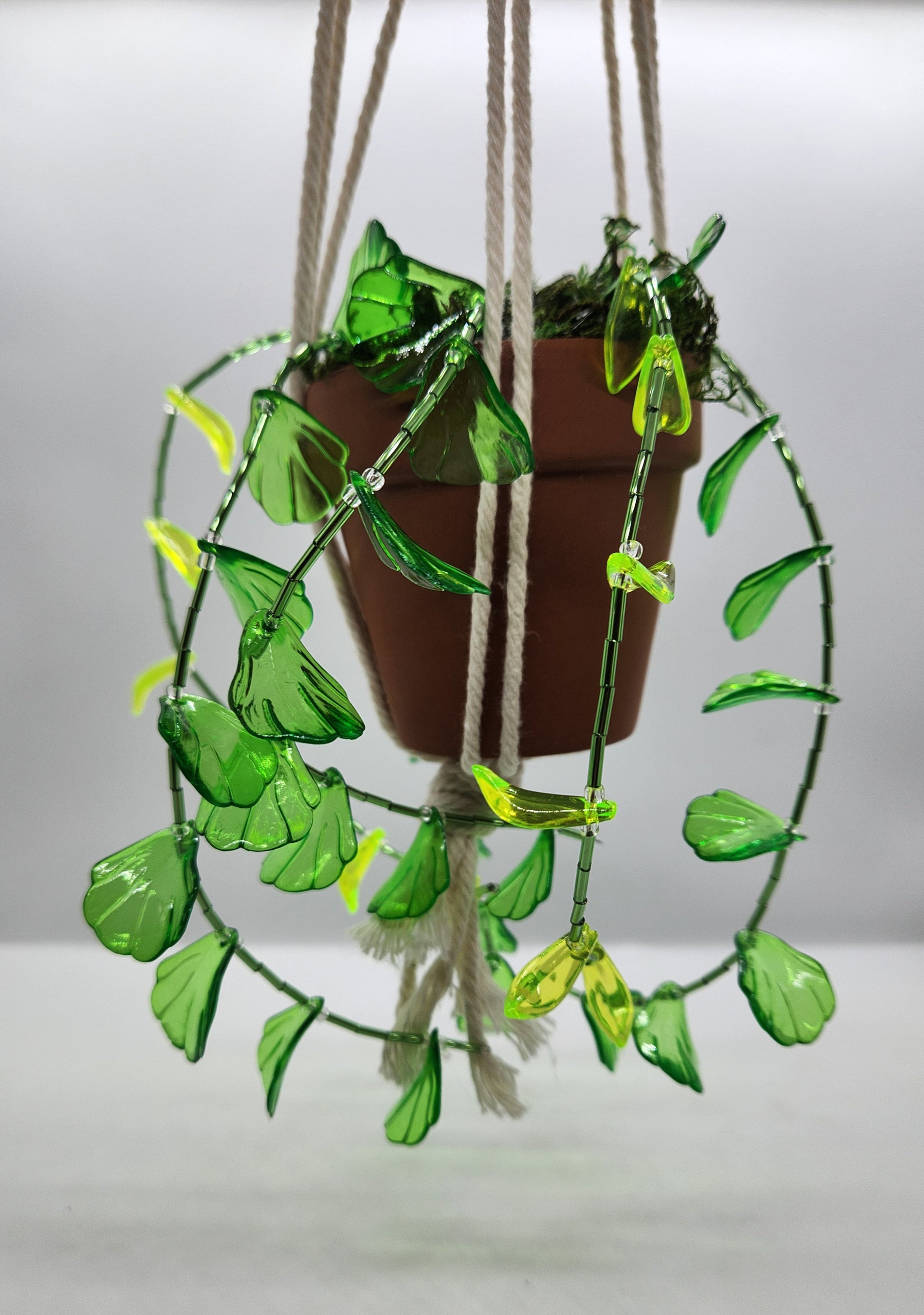 Bead Plant Faux Beaded Plant